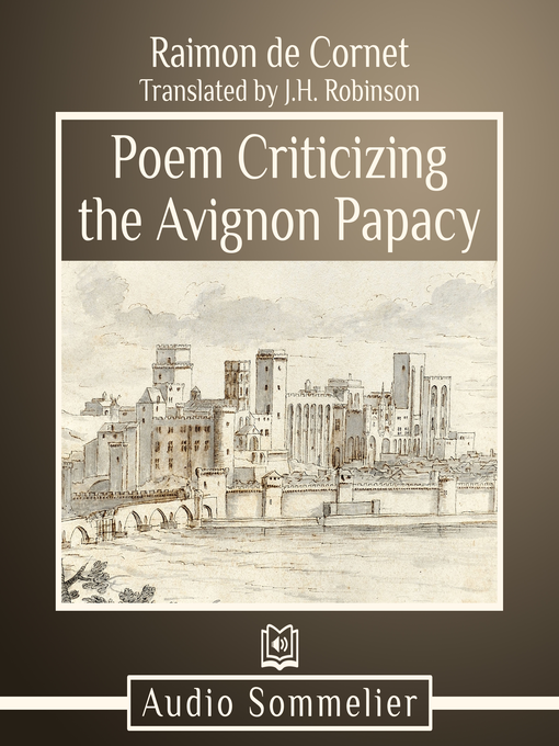 Title details for Poem Criticizing the Avignon Papacy by Raimon de Cornet - Available